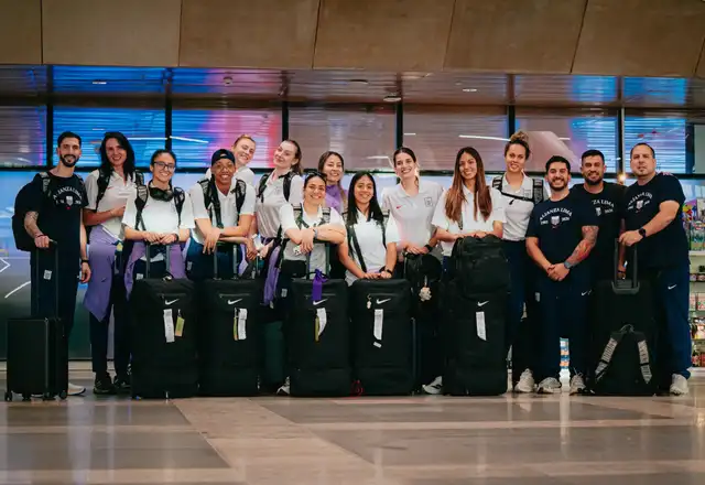 Equipo de vóley de Alianza Lima.