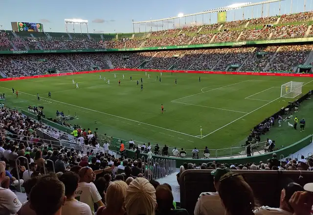 Estadio Martínez Valero, en Elche.  