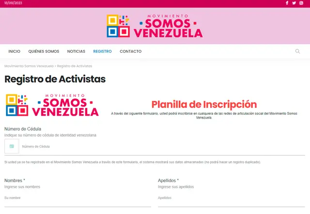 Movimiento Somos Venezuela Movimiento Somos Venezuela