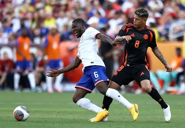 Estados Unidos vs Colombia