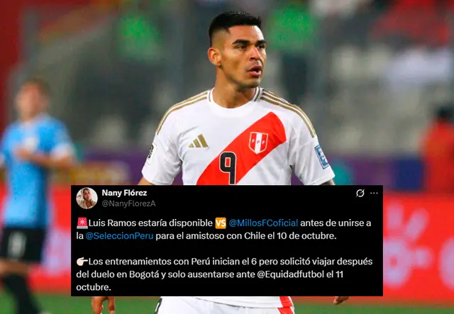 Luis Ramos solicitó permanecer con el América de Cali. Composición: Líbero   