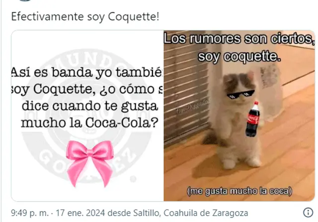 Memes de la moda Coquette