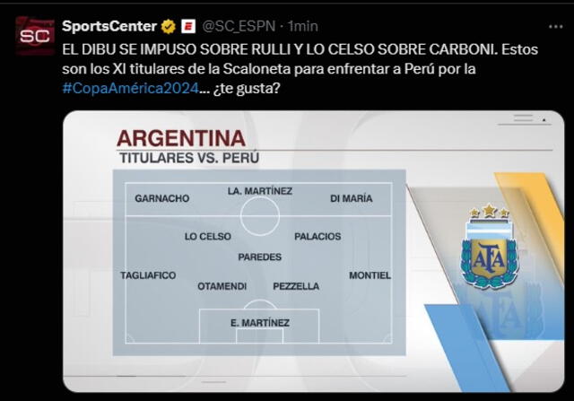 Once de Argentina.
