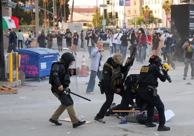 Inmigrantes en Los Ángeles