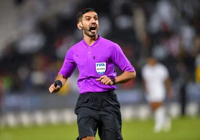 Salman Ahmed Falahi será el árbitro del Colombia vs. Italia.