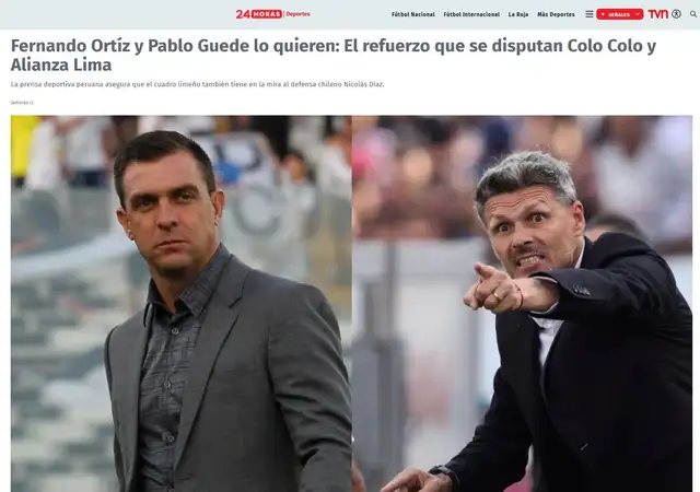 Alianza Lima, Nicolás Díaz