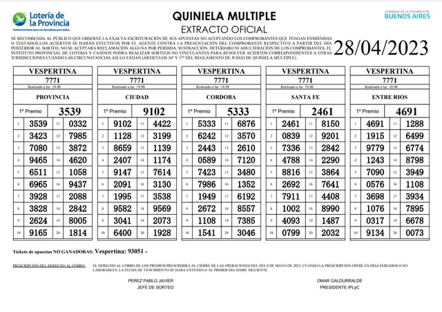 quiniela extracto quiniela extracto