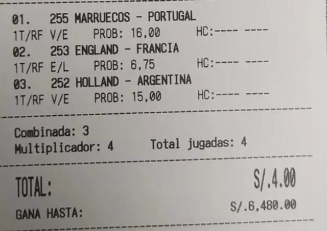 apuesta