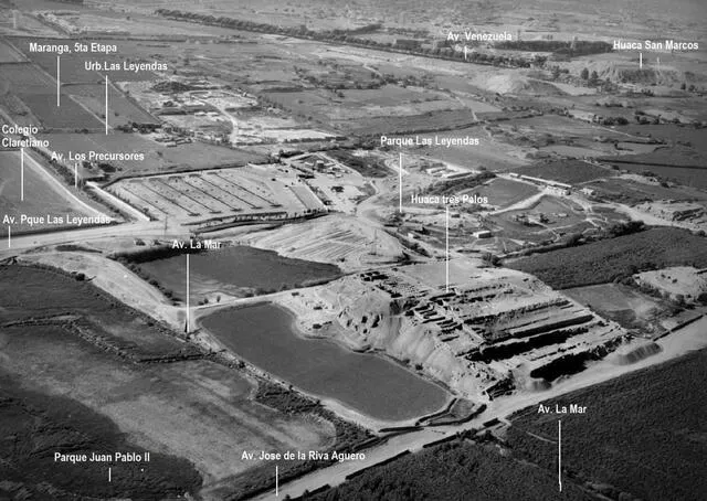 Así lucía el distrito de San Miguel en 1960 . | Fuente: Facebook: ¿Sabías esto de Lima?