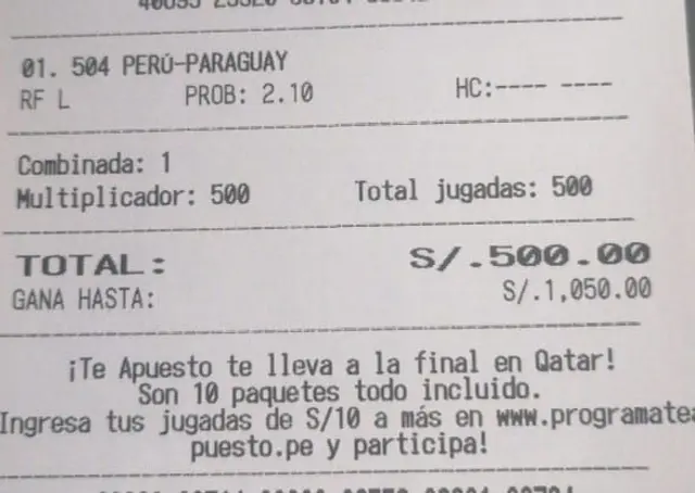 Perú vs Paraguay