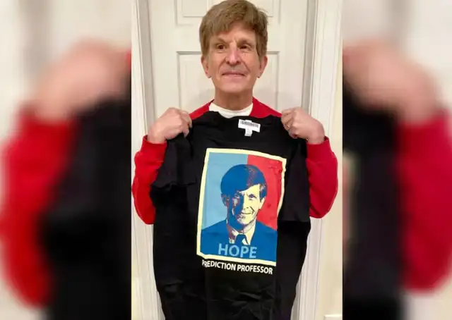 Allan Litchman, también conocido como el "Nostradamus electoral"   