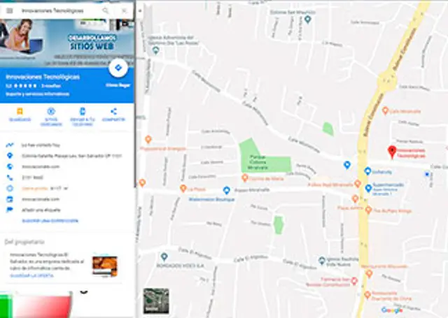 A través de Google Maps puedes identificar al instante negocio cercanos a ti. A través de Google Maps puedes identificar al instante negocio cercanos a ti.