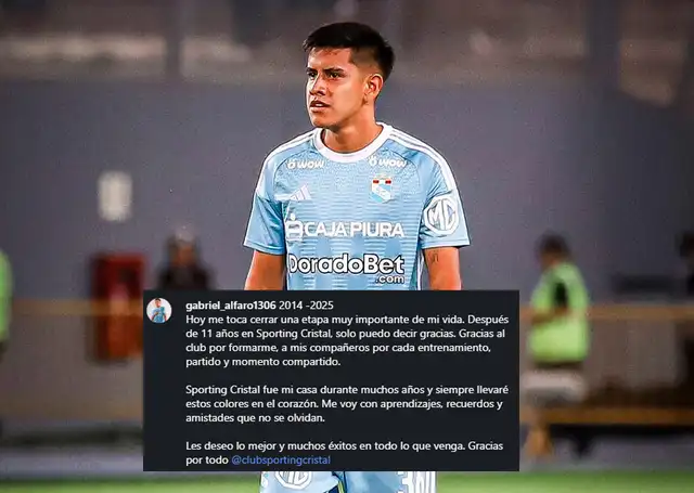 Gabriel Alfaro, Sporting Cristal