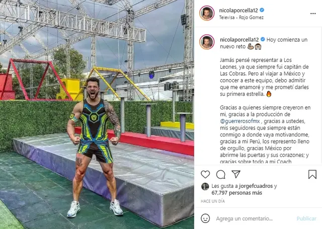 (Foto: Instagram Nicola Porcella)   