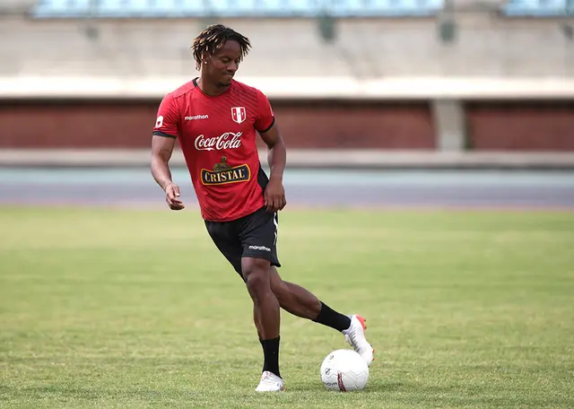 André Carrillo quiere volver al gol con la Selección Peruana. André Carrillo quiere volver al gol con la Selección Peruana.