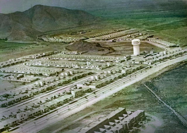 Los olivos en 1970. | Fuente: Facebook ¿Sabías esto de Lima?