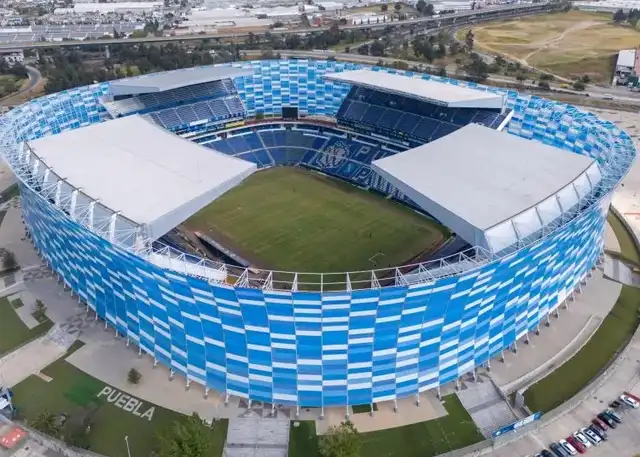 Así se ve el estadio Cuauhtémoc Así se ve el estadio Cuauhtémoc