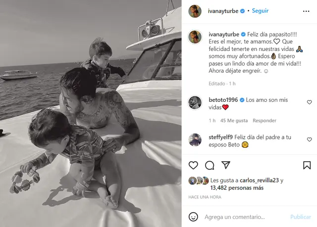<strong>Fuente: Instagram de Ivana Yturbe</strong>   