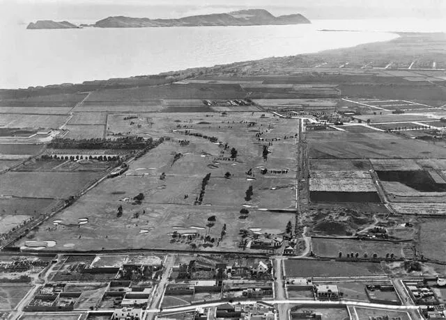 San Isidro en 1930. Fuente: Facebook ¿Sabías esto de Lima?