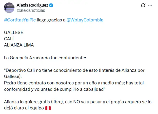 Información del periodista Alexis Rodríguez Información del periodista Alexis Rodríguez