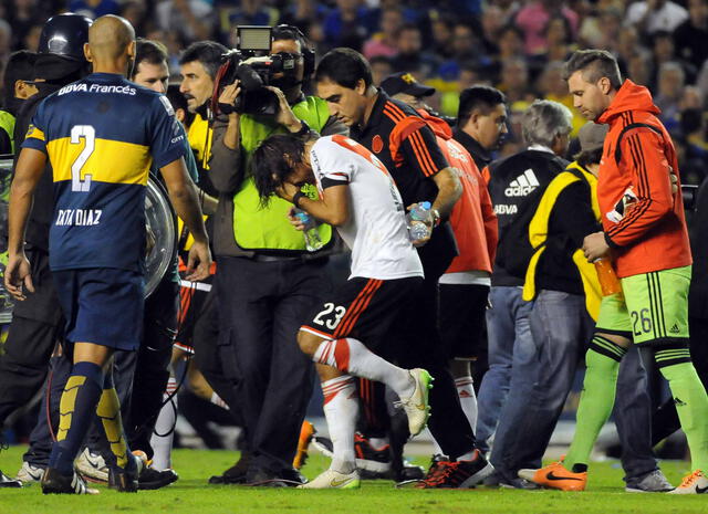 El gas pimienta le costó caro a Boca El gas pimienta le costó caro a Boca