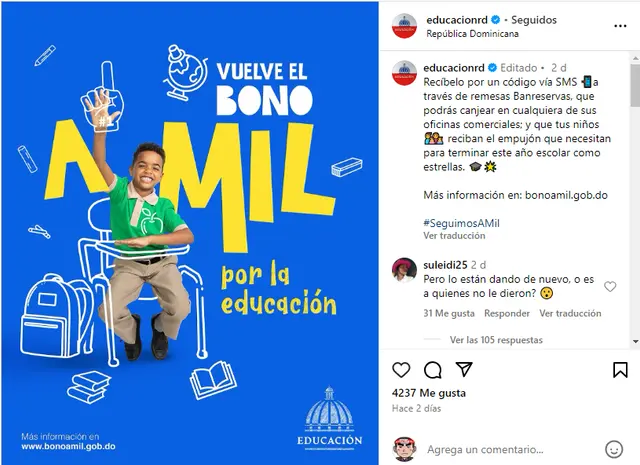 bono a mil