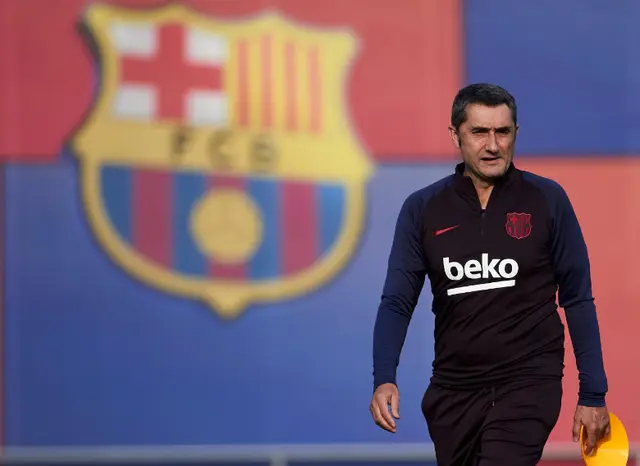 Ernesto Valverde, ex DT de Barcelona