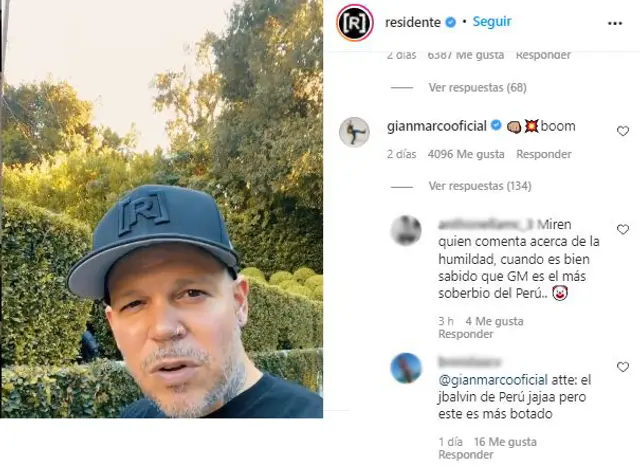 Captura: Instagram.   