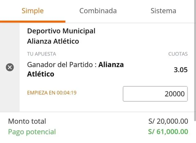 Alianza Atlético vs. Municipal