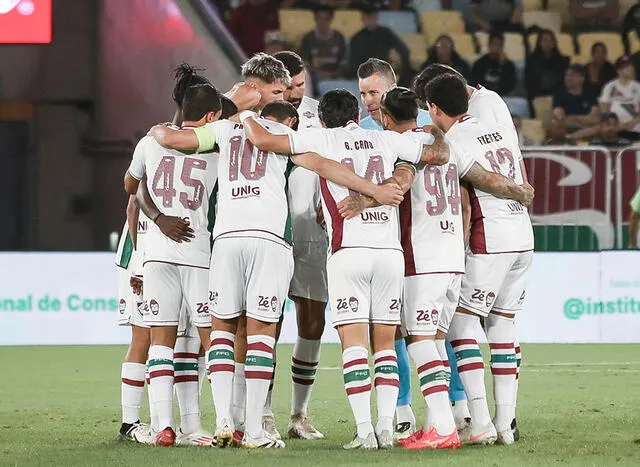 Fluminense es uno de los candidatos firmes al título.    
