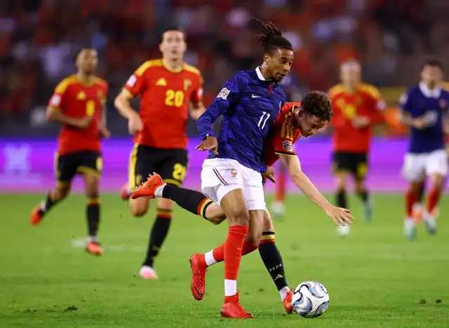 Francia vs Bélgica