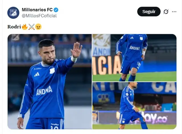 rodrigo ureña millonarios 