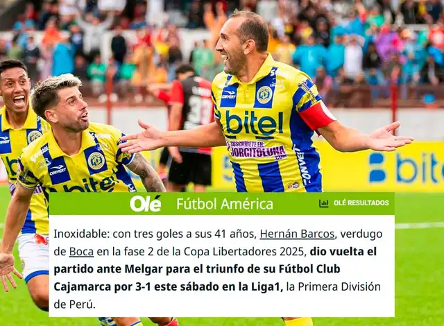 Hernán Barcos. FC Cajamarca