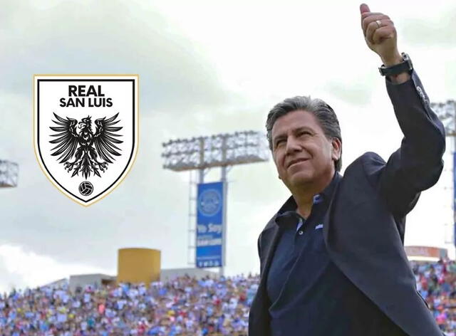 Raúl Arias es DT de Real San Luis.