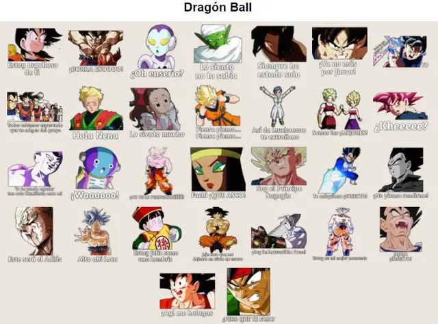 Stickers de Dragon Ball