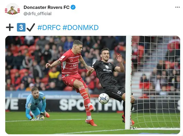 Doncaster Rovers sigue en la última posición de la tabla. Doncaster Rovers sigue en la última posición de la tabla.
