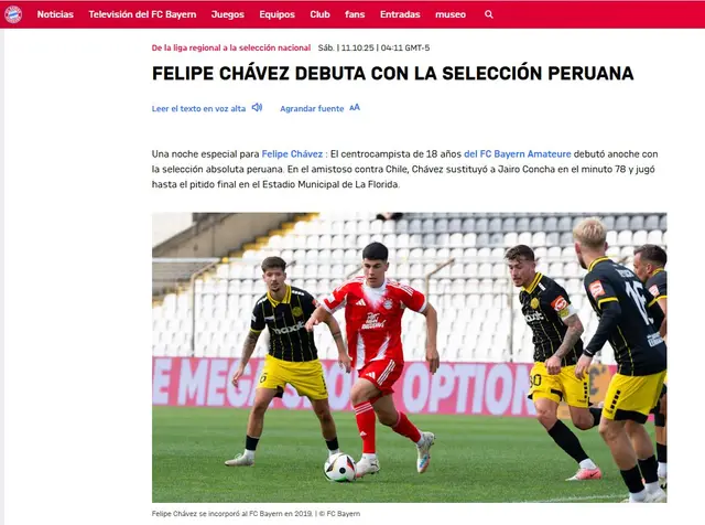 Felipe Chávez, Bayern Múnich Felipe Chávez, Bayern Múnich