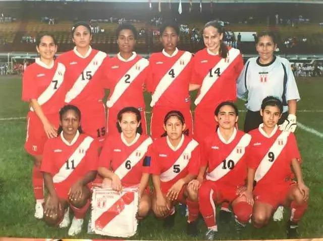 Marisella Joya en la Selección Peruana.