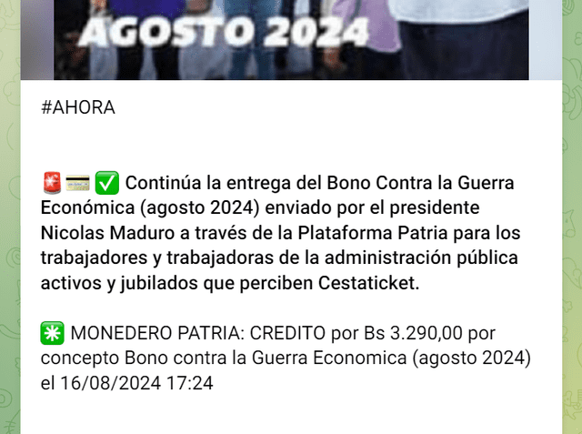 bono guerra