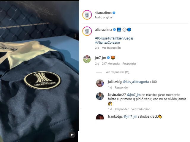 El comentario de José Manzaneda a Alianza Lima.