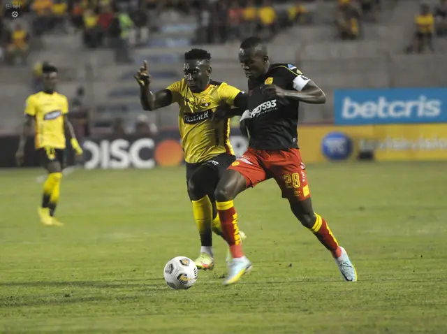 Barcelona vs. Aucas. Barcelona vs. Aucas.