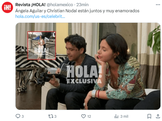 Christian Nodal Ángela Aguilar