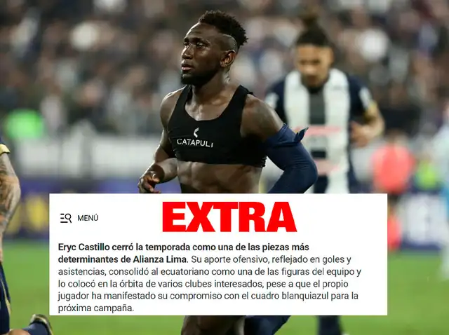 Eryc Castillo recibió elogios de la prensa ecuatoriana.   
