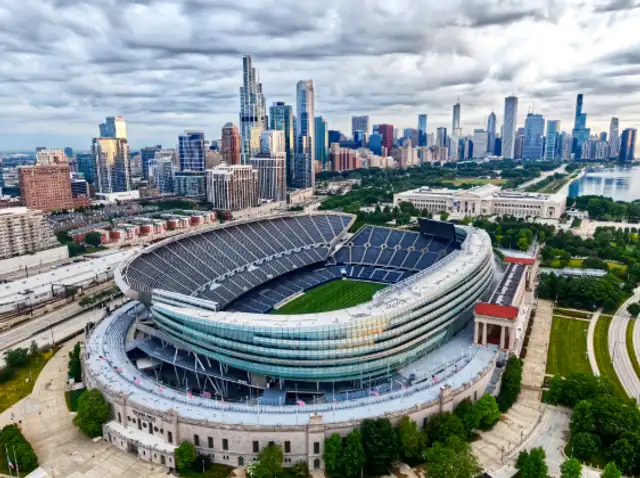 Así se ve el Estadio Soldier Field