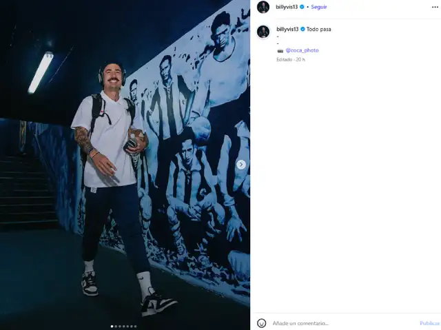 Publicación de Guillermo Viscarra vía IG