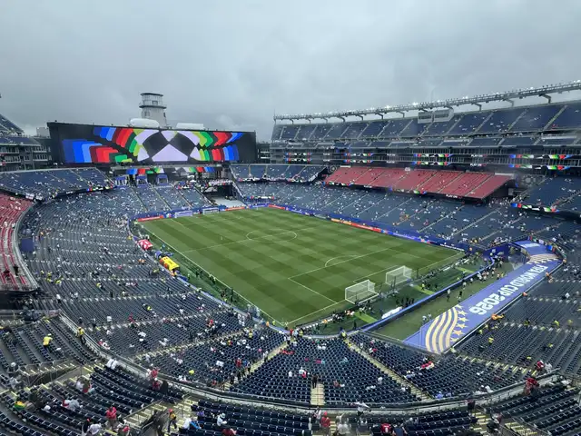 Así luce el Gillette Stadium