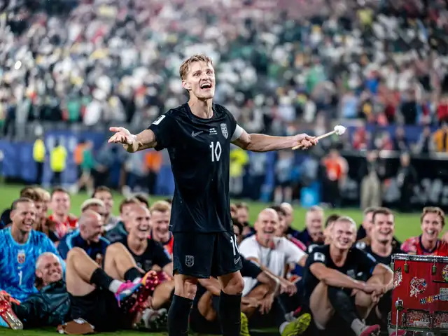 Noruega quedó segunda del grupo I.