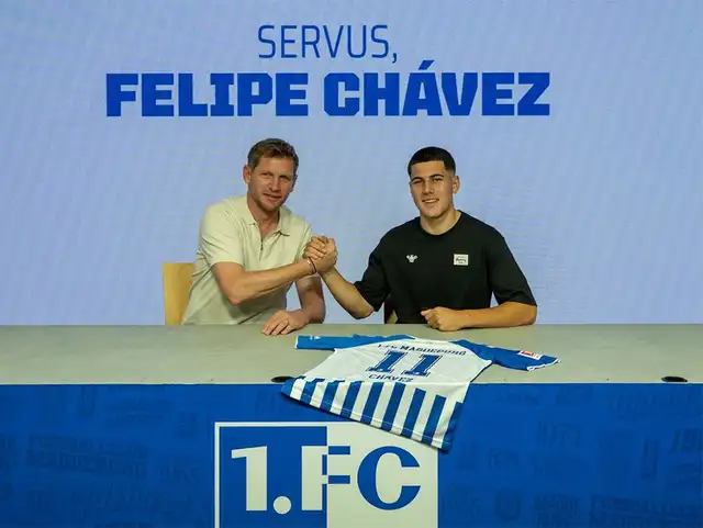 Felipe Chávez, FC Magdeburg Felipe Chávez, FC Magdeburg