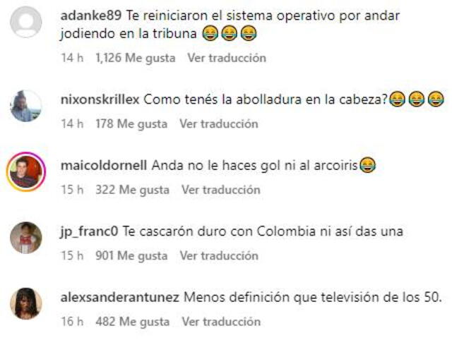 Así reaccionaron usuarios sobre Darwin Núñez | Foto: Instagram Darwin Núñez   
