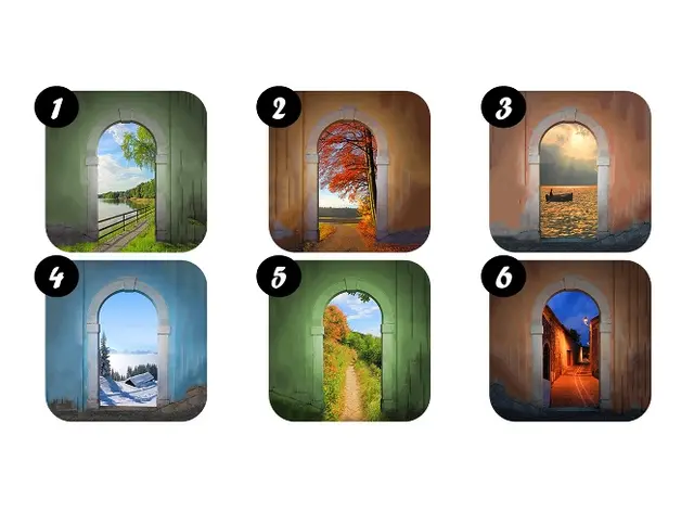 Test de personalidad: elige una puerta de salida. Test de personalidad: elige una puerta de salida.